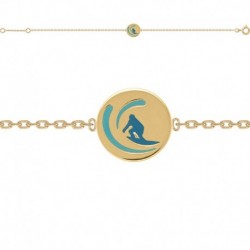 BRACELET 18CM POR SURFEUR