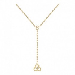 COLLIER 42CM POR Y TREFLE OZ