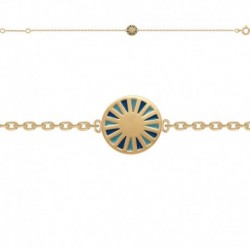 BRACELET 18CM POR EMAIL BLEU