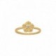 BAGUE P.OR FLEUR OZ