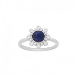 BAGUE AGT SOLEIL LAPIS