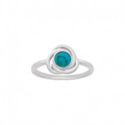 BAGUE AGT CAB TURQUOISE SYNT