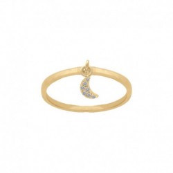 BAGUE P.OR PAMP. LUNE OZ
