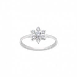 BAGUES AGT OZ FLEUR
