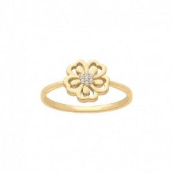 BAGUE P.OR FLEUR CZ