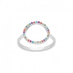 BAGUE AGT CERCLE OZ MUL TRANSP