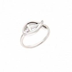 Bague Argent Rhodi
