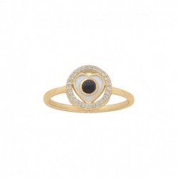 BAGUE POR COEUR OZ EMAIL CABOCHON