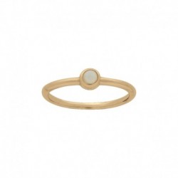 BAGUE plaqué or