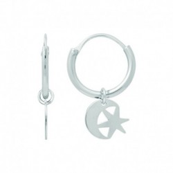 BO AGT ETOILE+LUNE CREOLE 12MM