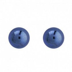 BOUCLE D'OREILLE HEMATITE 5MM