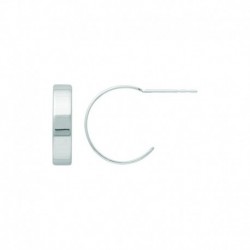 CREOLES OUVERTES ARGT -12MM