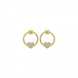 BO P.OR CERCLE TORSADE COEUR OZ
