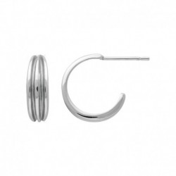 BOUCLE D OREILLE ACIER