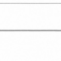 COLLIER 45CM M.SERPENT 0.9MM ACIER 