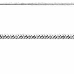 COLLIER 50CM M.SERPENT 2,6MM ACIER 