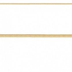 COLLIER 45CM M.MIROIR 1.9MM ACIER FINITION DOREE