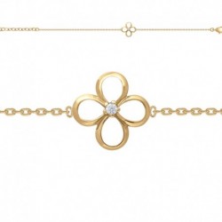 BRACELET ACIER FINITION DOREE