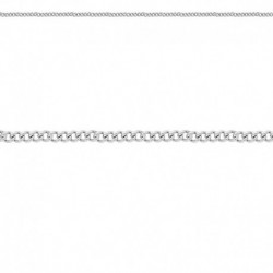 COLLIER 60CM M.GOURMETTE 1.8MM ACIER 