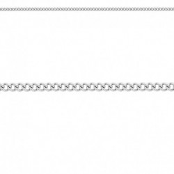 COLLIER 45CM M.GOURMETTE 2,2MM ACIER 