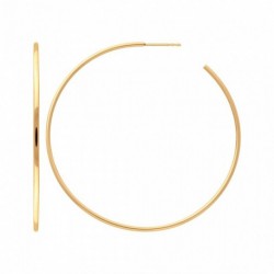 CREOLES 60MM FIL 1,4MM ACIER FINITION DOREE