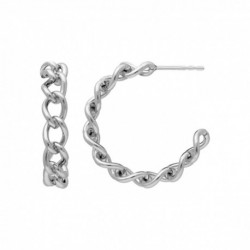 BOUCLE D OREILLE ACIER