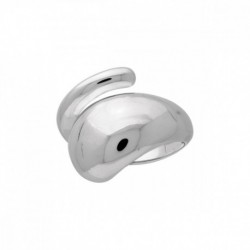 BAGUE ACIER FANT BOMBEE