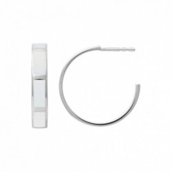 BOUCLE D OREILLE ACIER
