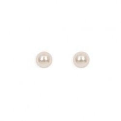 BO OP ARGENT PERLE .I. 5MM