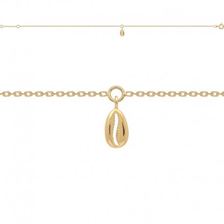 CHEVILLE 27CM P.OR PENDANT CAURI