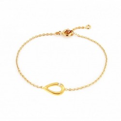 BRACELET 20CM PLAQUE OR GOUTTE OZ
