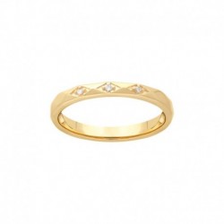 BAGUE P.OR CISELE 3 OZ