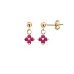 BO P.OR PENDANTS PETITS OZ RUBIS