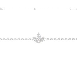 BRACELET 18CM AGT OXYDES NAVETTES