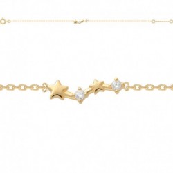BRACELET 18CM ETOILES OZ