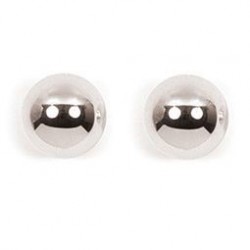 BO OP ARGT PUCE BOULES 12MM
