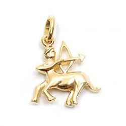 GOLD PLATED ZODIAC LETTER