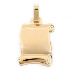 PENDENTIFS PL.OR PARCHEMIN