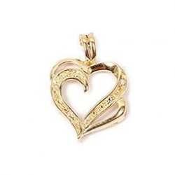 PENDENTIFS PL.OR OZ COEUR