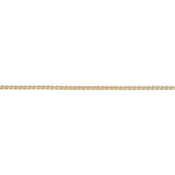 100 cm - 2,4 mm - chaînes de taille - chaîne de taille plaqué or