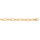 length 20 cm - gold plated chain