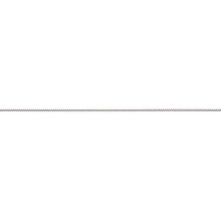 Larg. 1,2 mm - lg. 25 cm - Chaîne argent - gourmette limée - poids : 0,9 gr