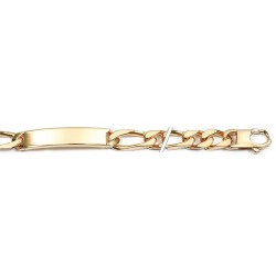 21 cm - 8,5 mm - identité super cheval alternée 1.3 - identité plaqué or