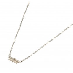 COLLIER ARGENT CANNE A SUCRE