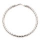 CREOLES AUTRES ARGT .CISELE DIAMANTEE 35MM