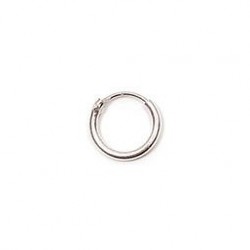 CREOLES FIL ARGT 10MM