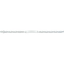 GOURMETTES ARGT LIMEE ALTERNEE IDENTITE BEBE 14cm