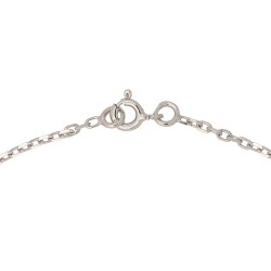 Larg. 1,6 mm - lg. 45 cm - Chaîne - Argent traité - forçat limée - poids : 2,5 gr