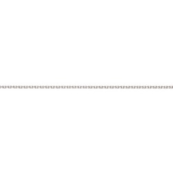 Larg. 1,6 mm - lg. 50 cm - Chaîne argent - forçat limée - poids : 2,8 gr