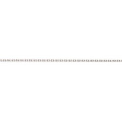 Larg. 2,2 mm - lg. 60 cm - Chaîne argent - forçat limée - poids : 6,4 gr
